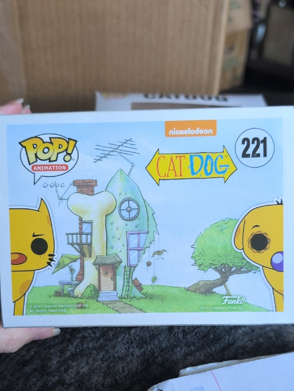 Funko CatDog Set Of 2 Including Flocked 2017 Exclusive